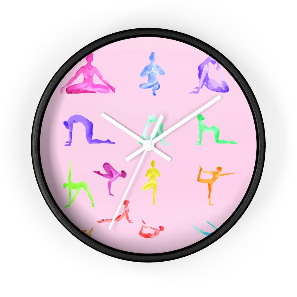 Wall Clock: Yoga Haven