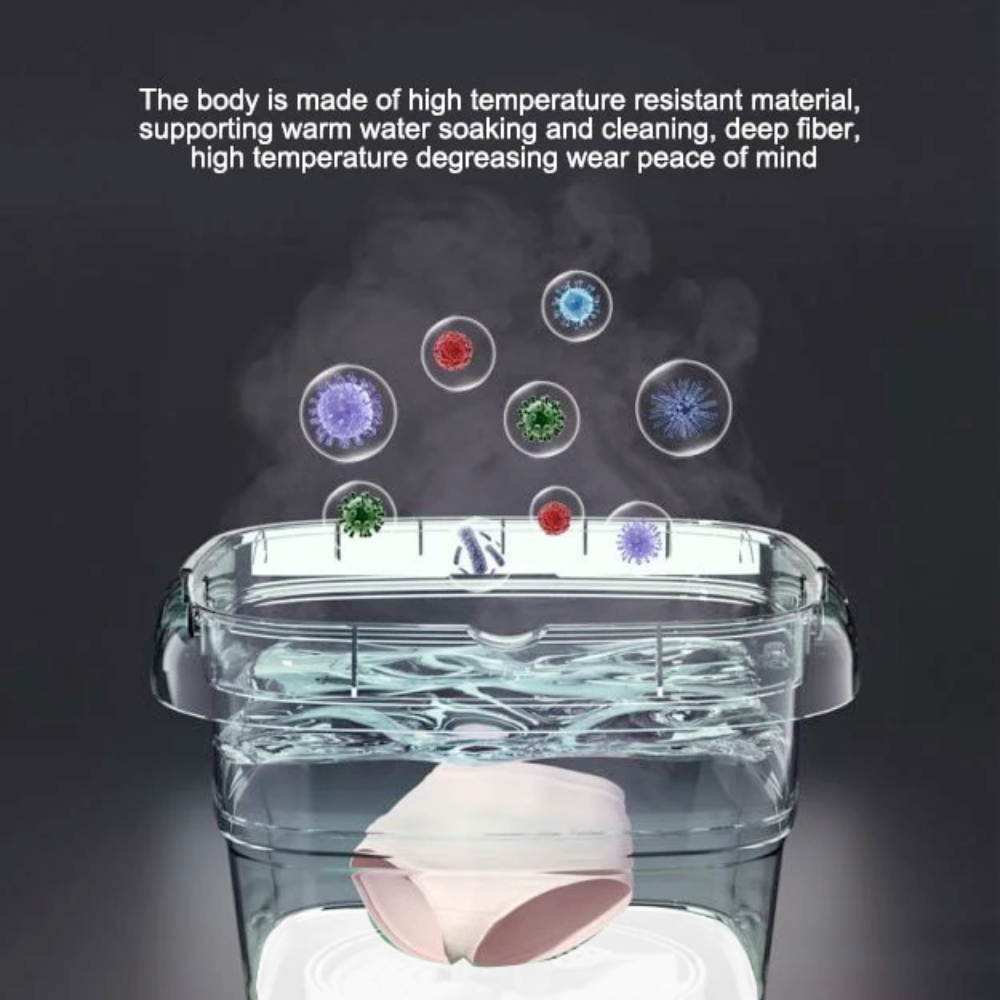 UV Sterilizing Portable Washing Machine for Efficient Space Utilization