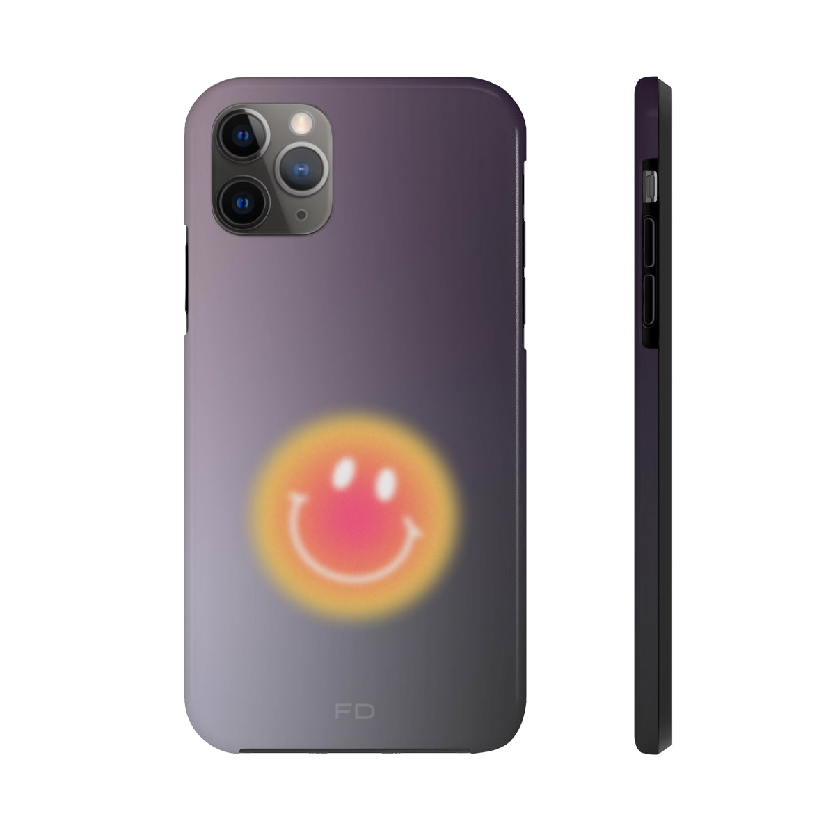 Wireless Charging Smiley Face iPhone Case