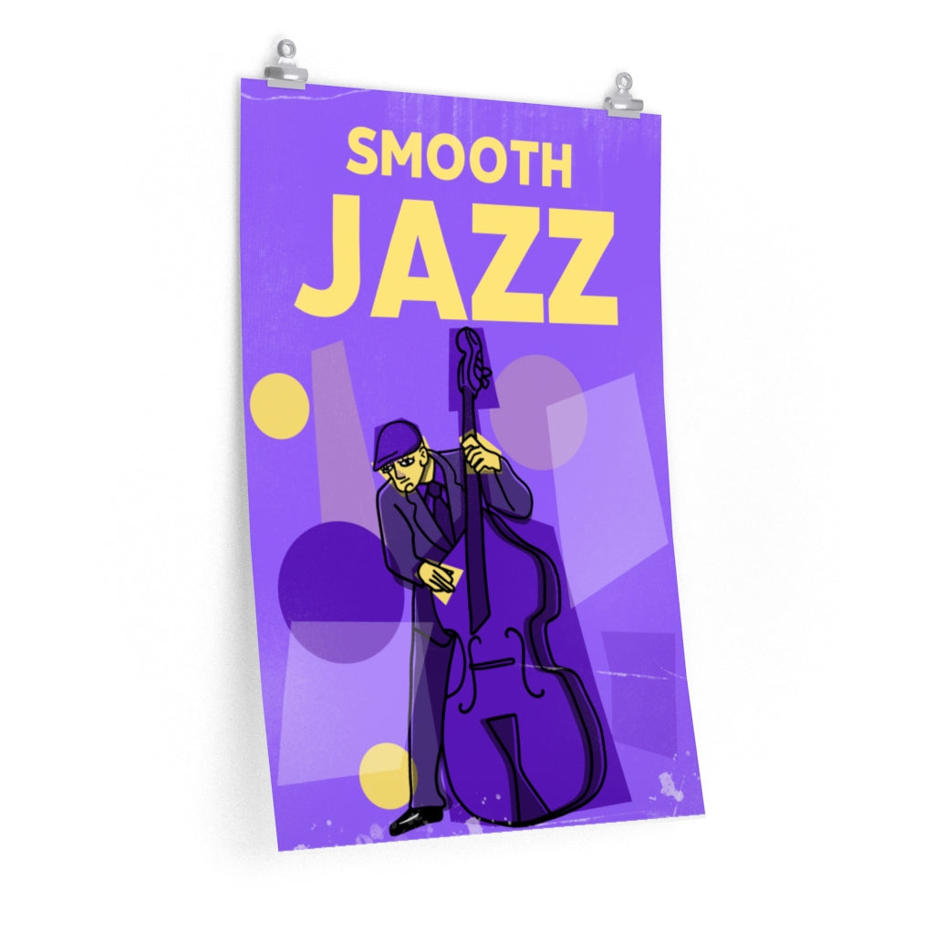 Vintage Jazz Poster - Smooth Jazz Edition