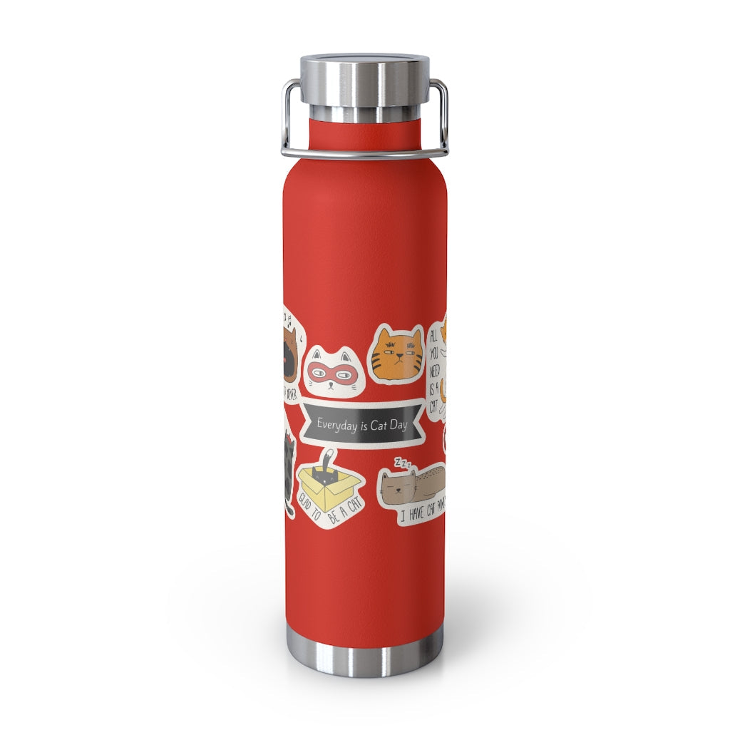 Cat Lover's Thermos Bottle - 22oz
