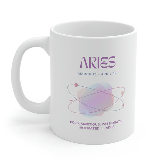 Astrological Traits Coffee Mug: Unveiling the Characteristics of Aries