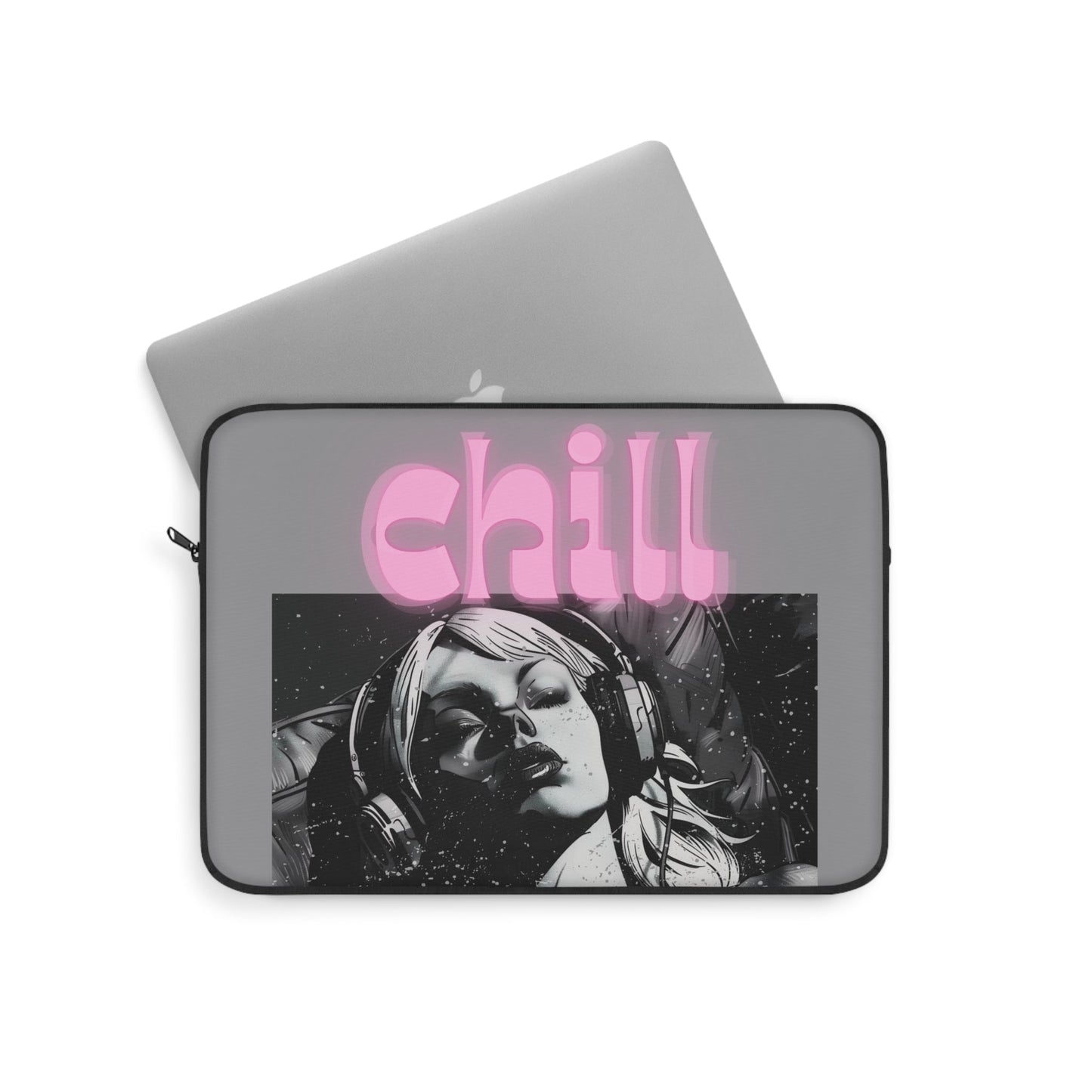 Vintage Woman Laptop Cover