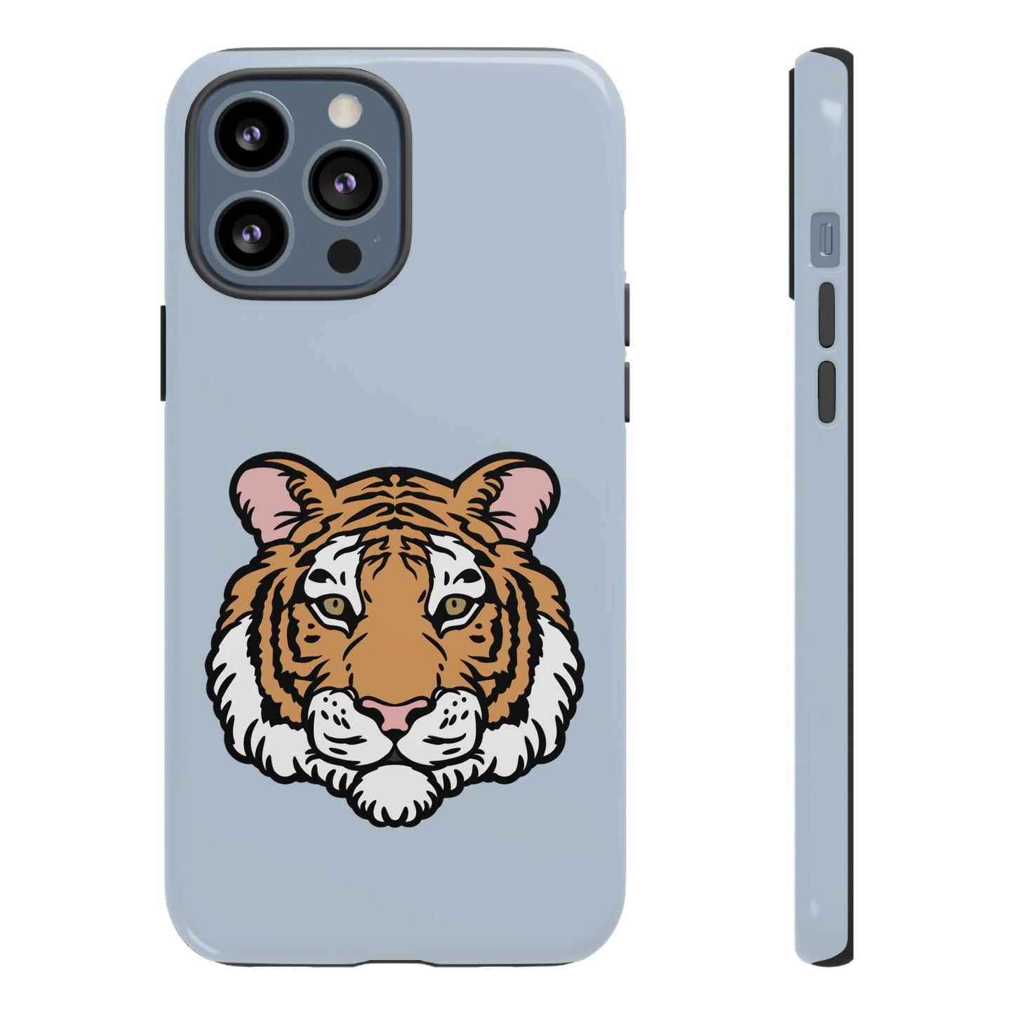 Tough iPhone Case with a Striking Tiger Logo