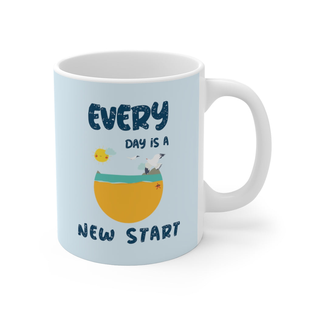 Every Day Brings a Fresh Beginning Mug