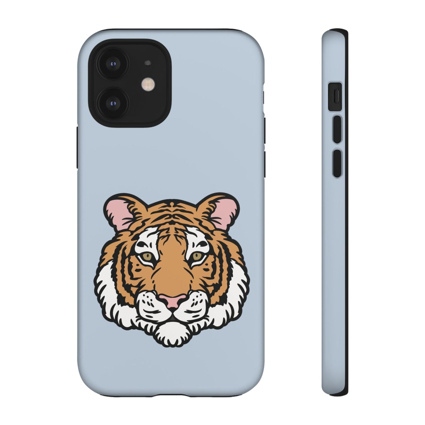 Tough iPhone Case with a Striking Tiger Logo