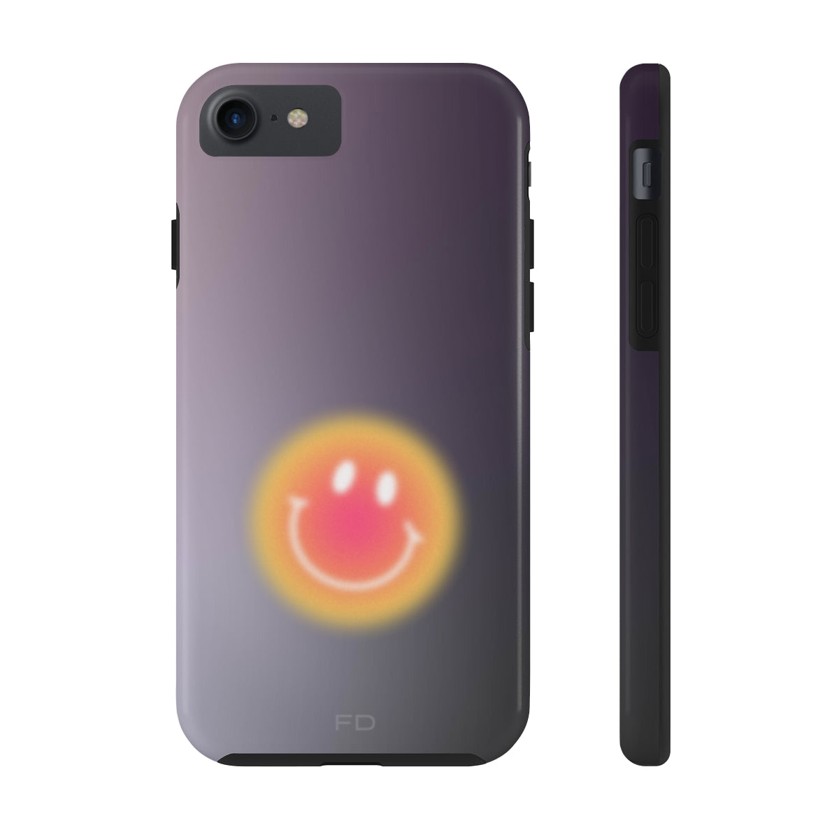 Wireless Charging Smiley Face iPhone Case