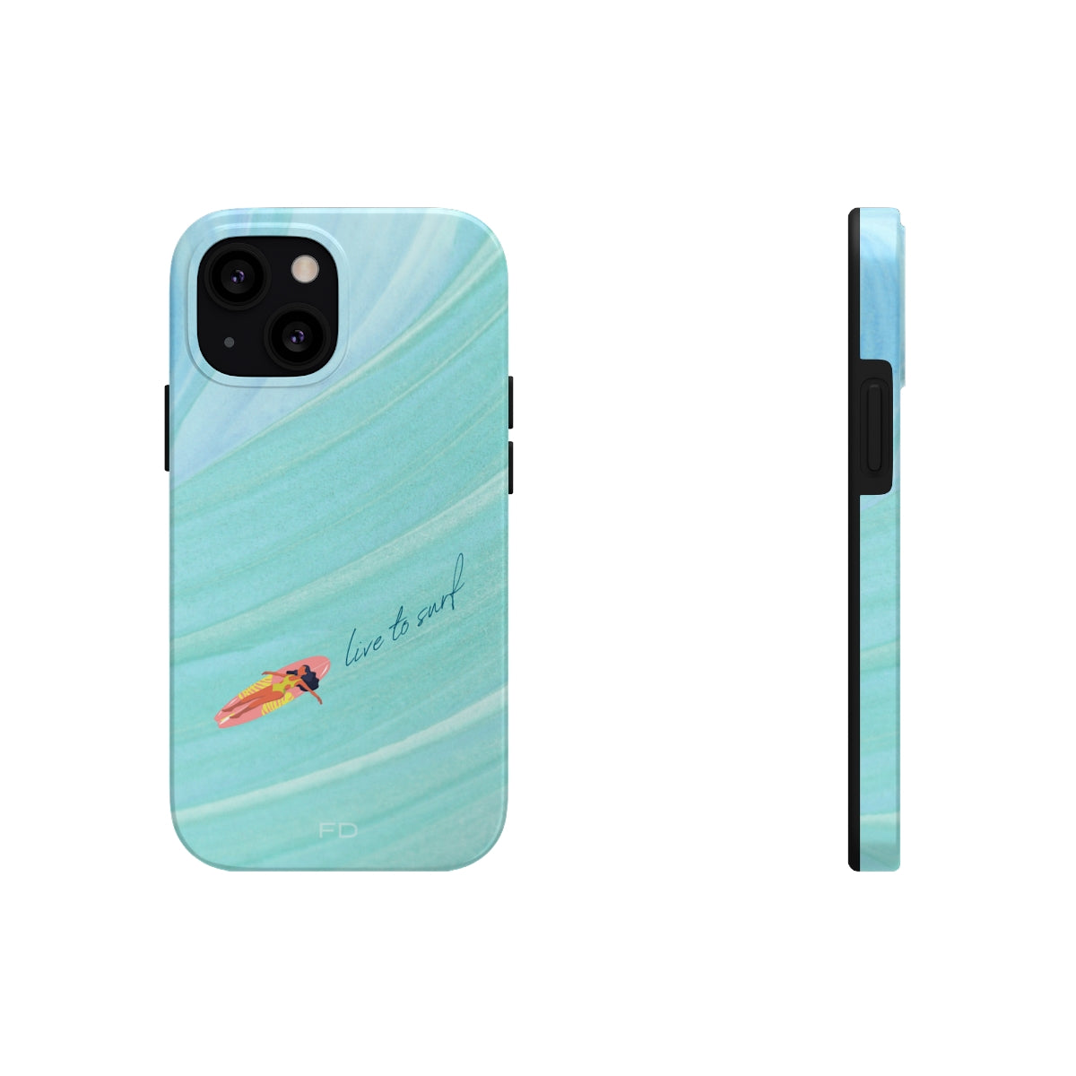 Surf Strong iPhone Case with Wireless Charging