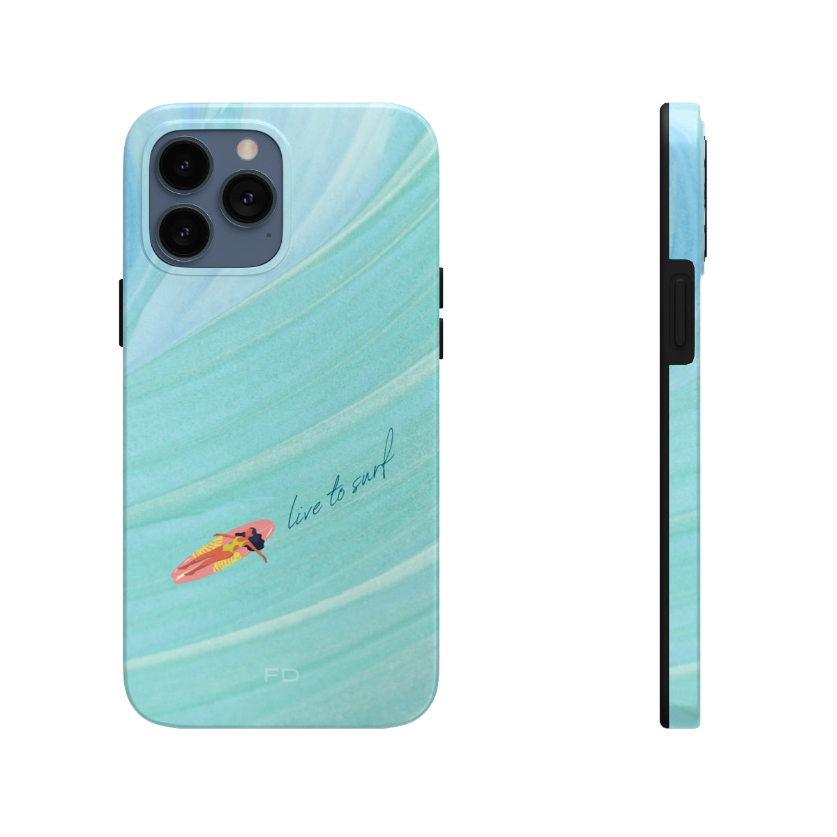 Surf Strong iPhone Case with Wireless Charging
