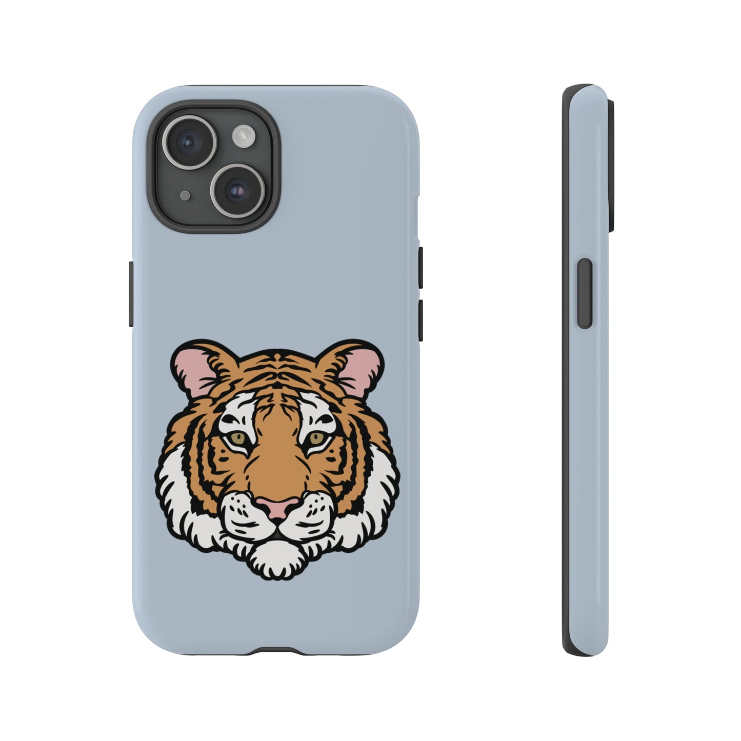 Tough iPhone Case with a Striking Tiger Logo