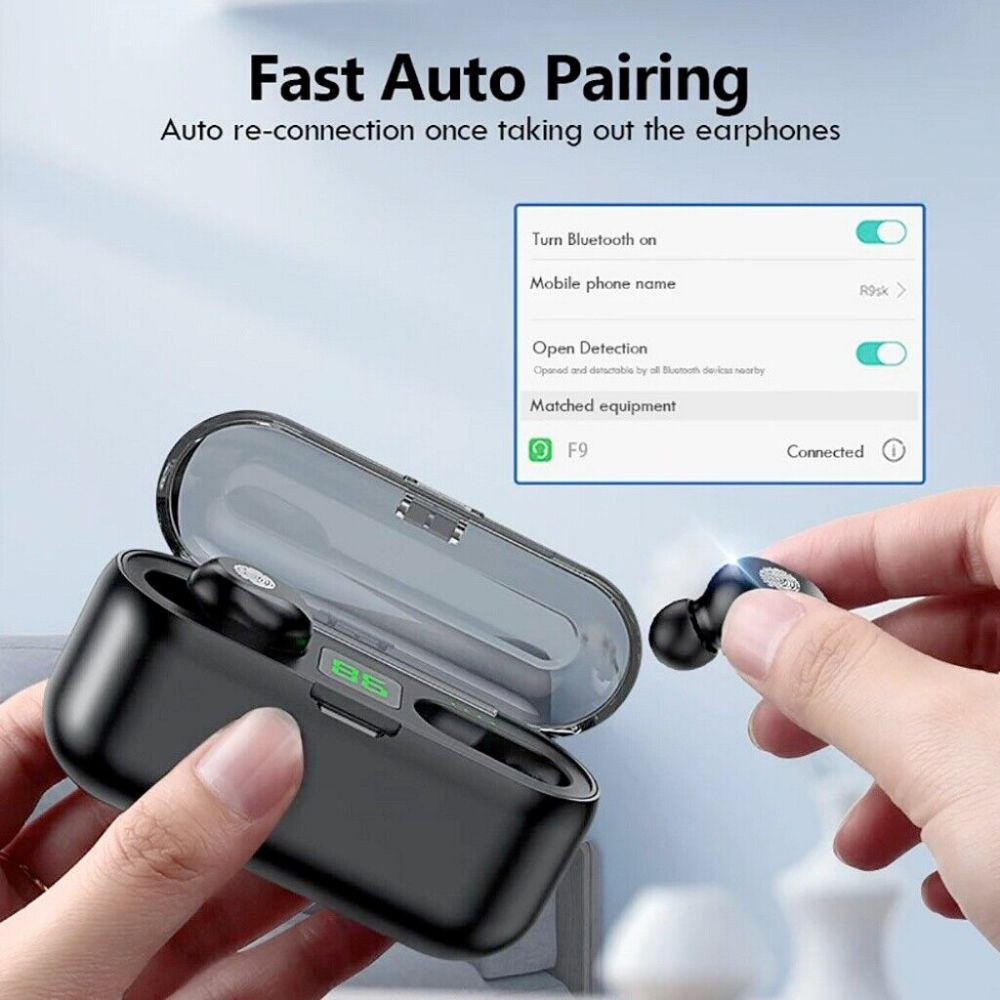 Smart Touch Ninja Dragon Bluetooth Earphones: Experience Wireless Audio Brilliance