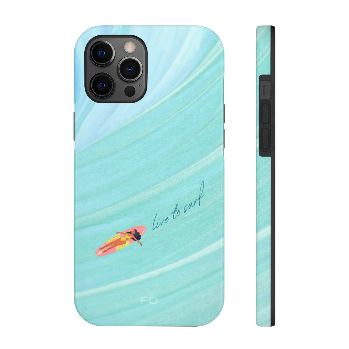 Surf Strong iPhone Case with Wireless Charging