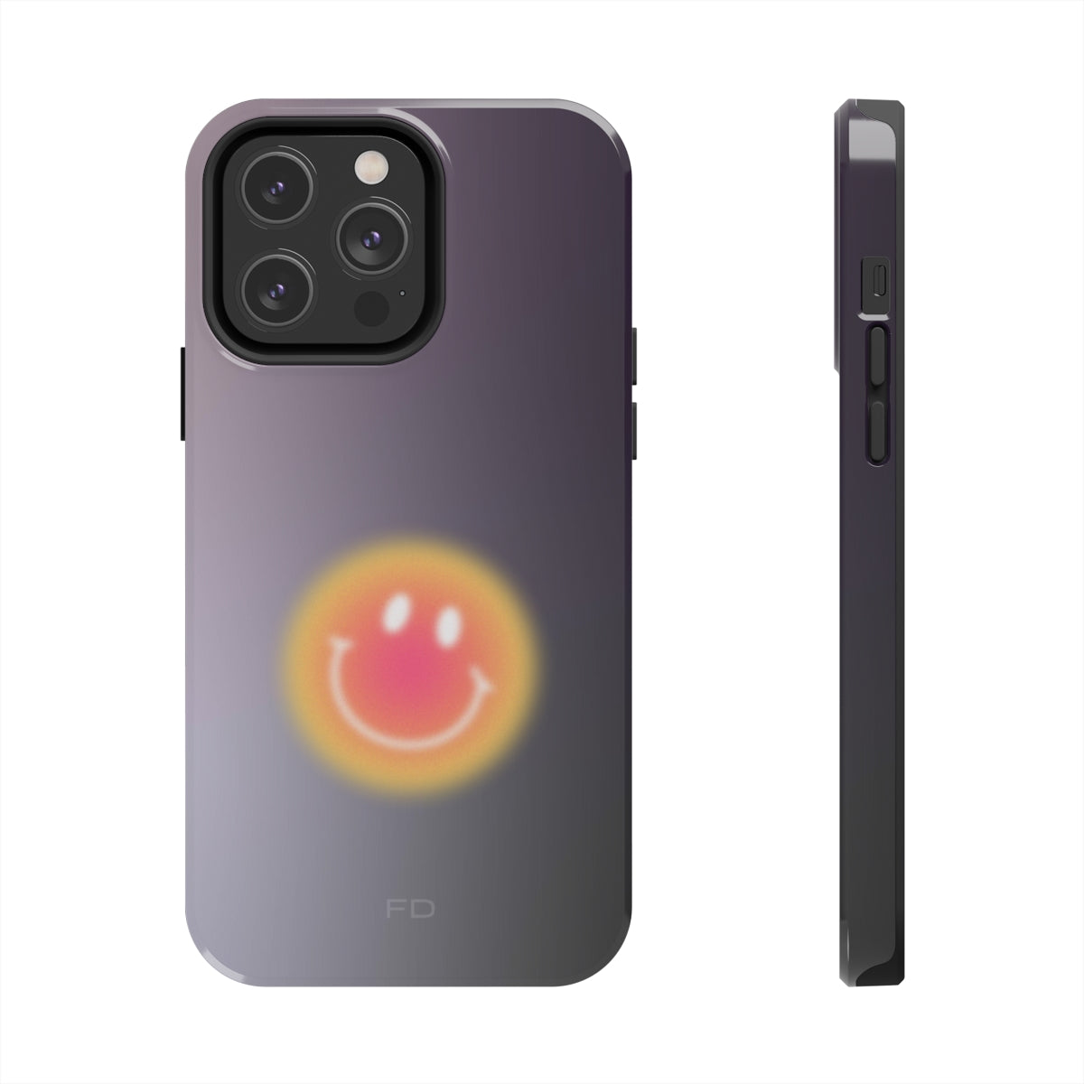 Wireless Charging Smiley Face iPhone Case