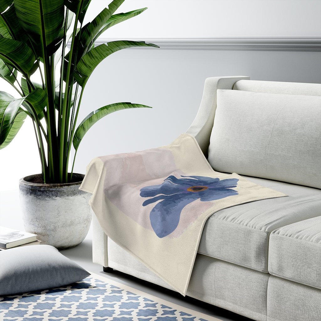 Abstract Blossom Cozy Blanket
