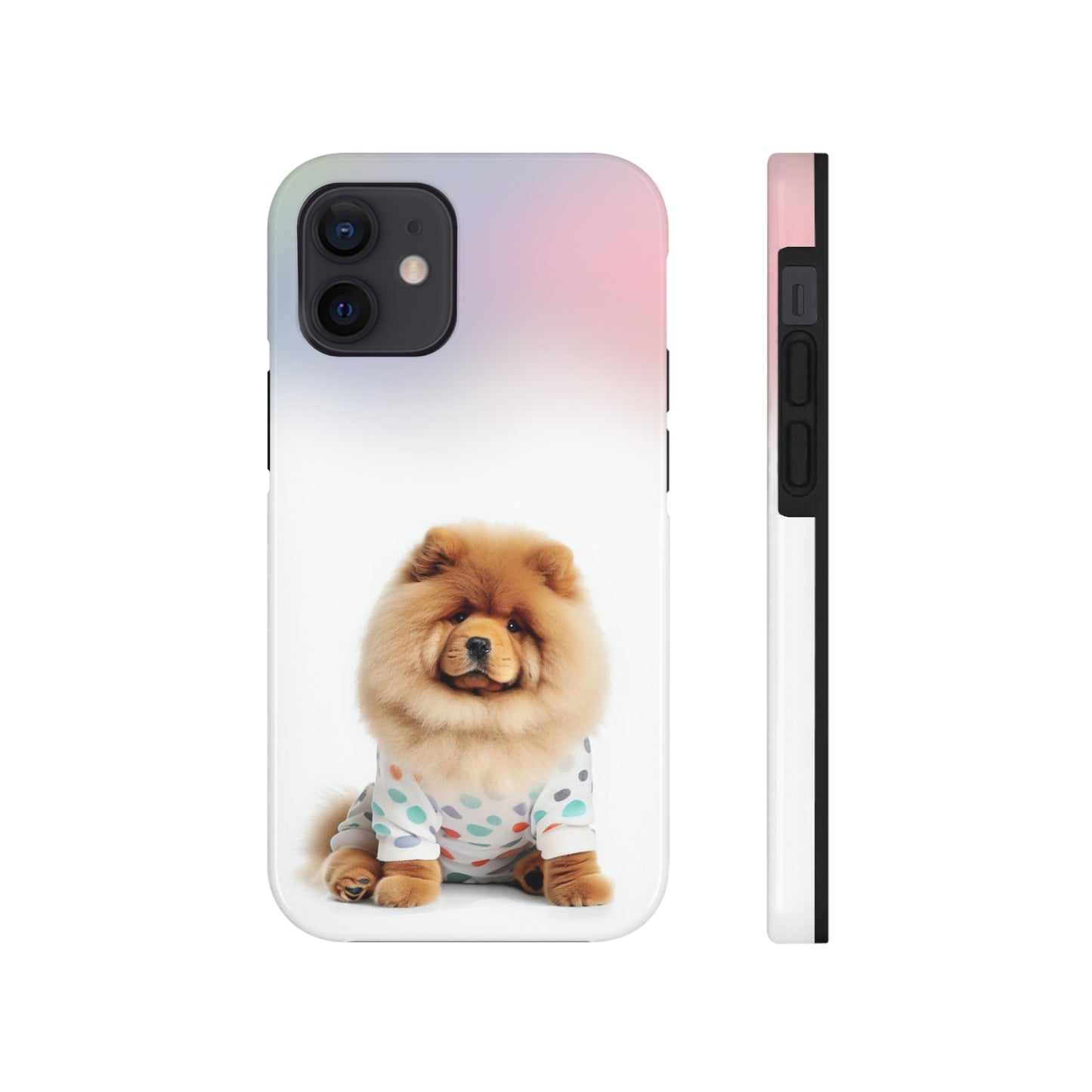 Wireless Charging Fluffy Chow Chow Dog iPhone Case - Retaining the Essence of the Product with a Fresh Twist