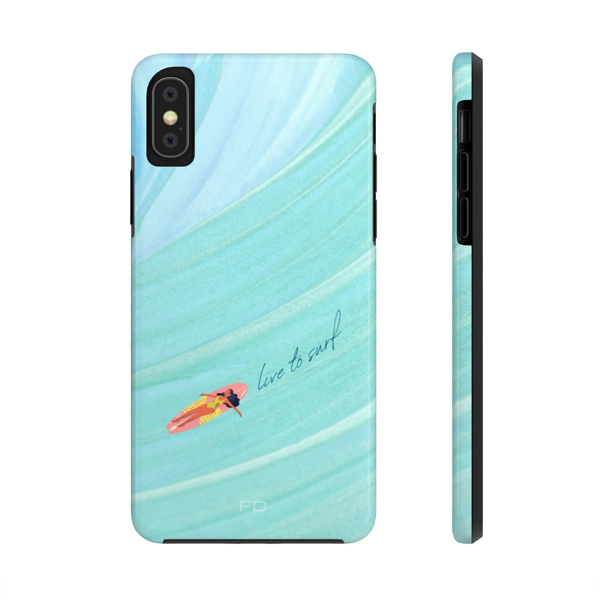 Surf Strong iPhone Case with Wireless Charging