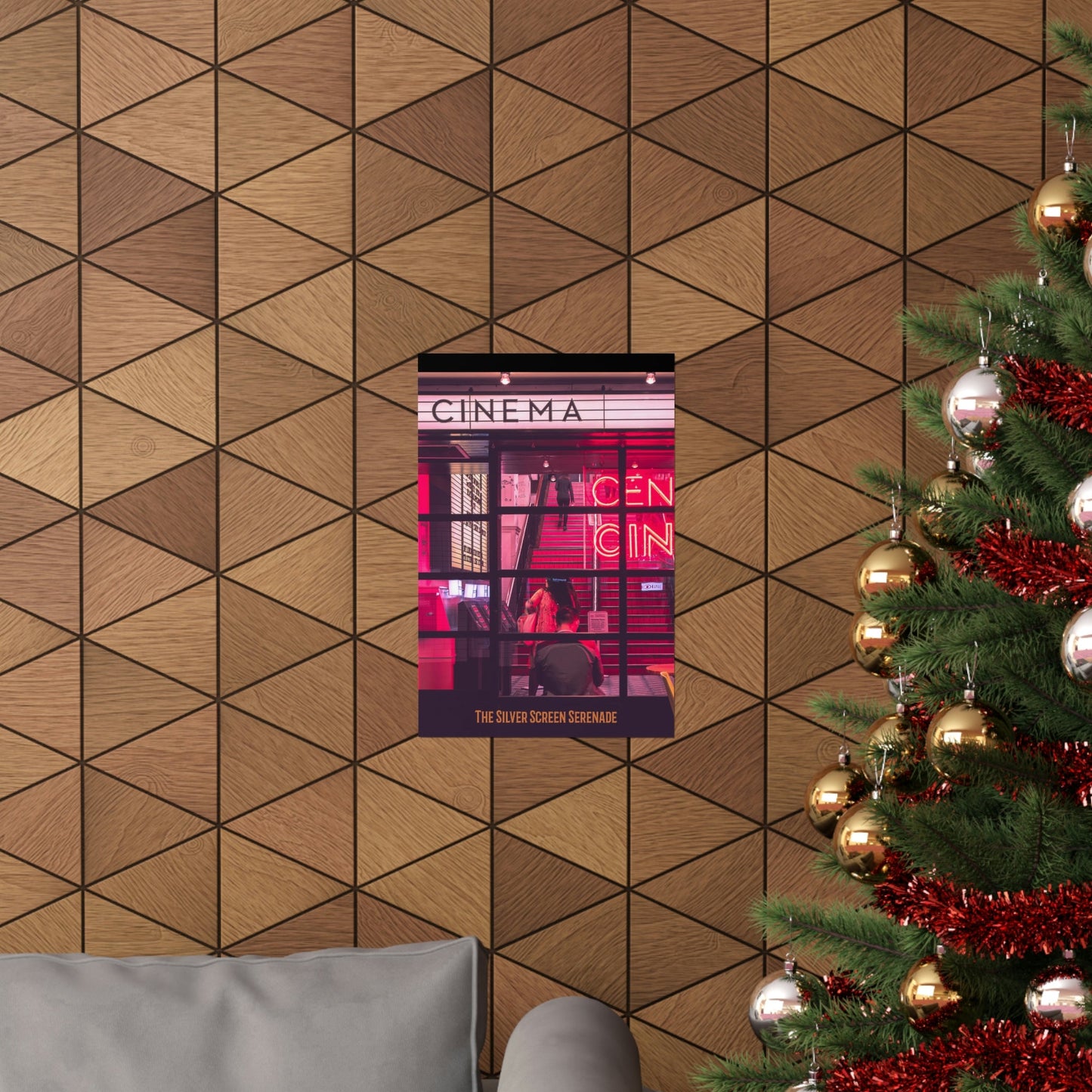 Vintage Movie Theme Print