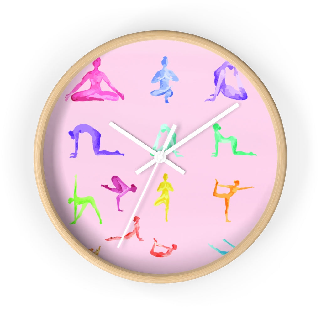 Wall Clock: Yoga Haven