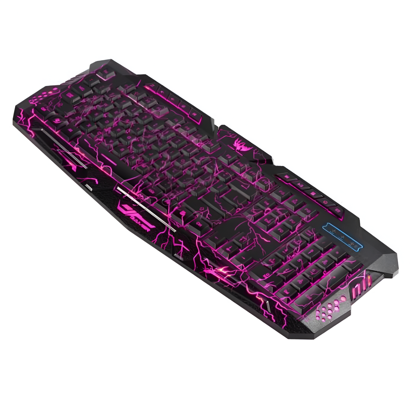 2.4G Gaming Keyboard and Mouse Set - Enhanced Thunderstorm Experience