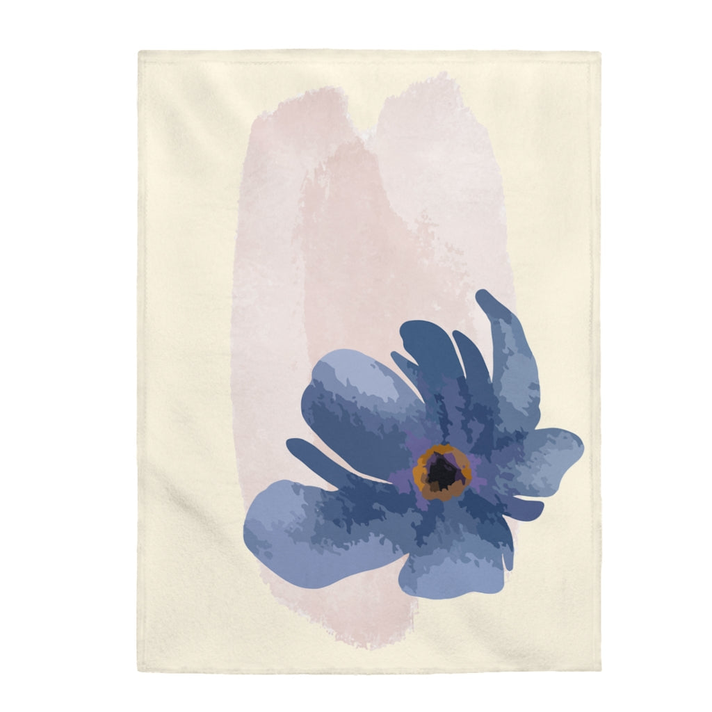 Abstract Blossom Cozy Blanket