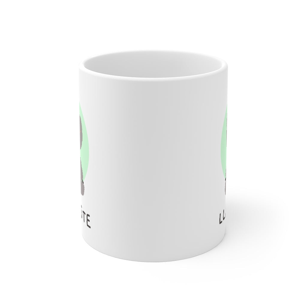 Yoga Mug with LLAMASTE Design