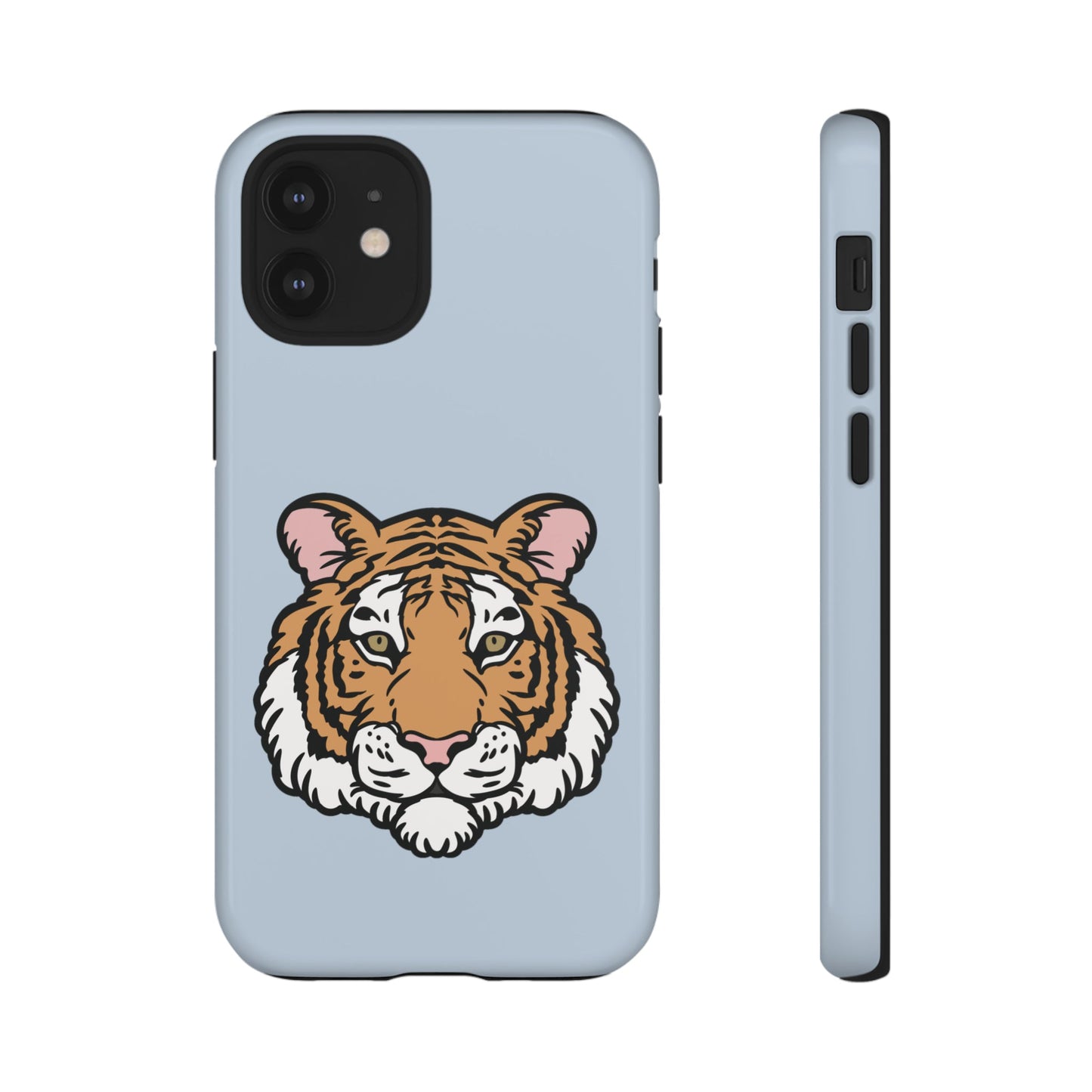 Tough iPhone Case with a Striking Tiger Logo
