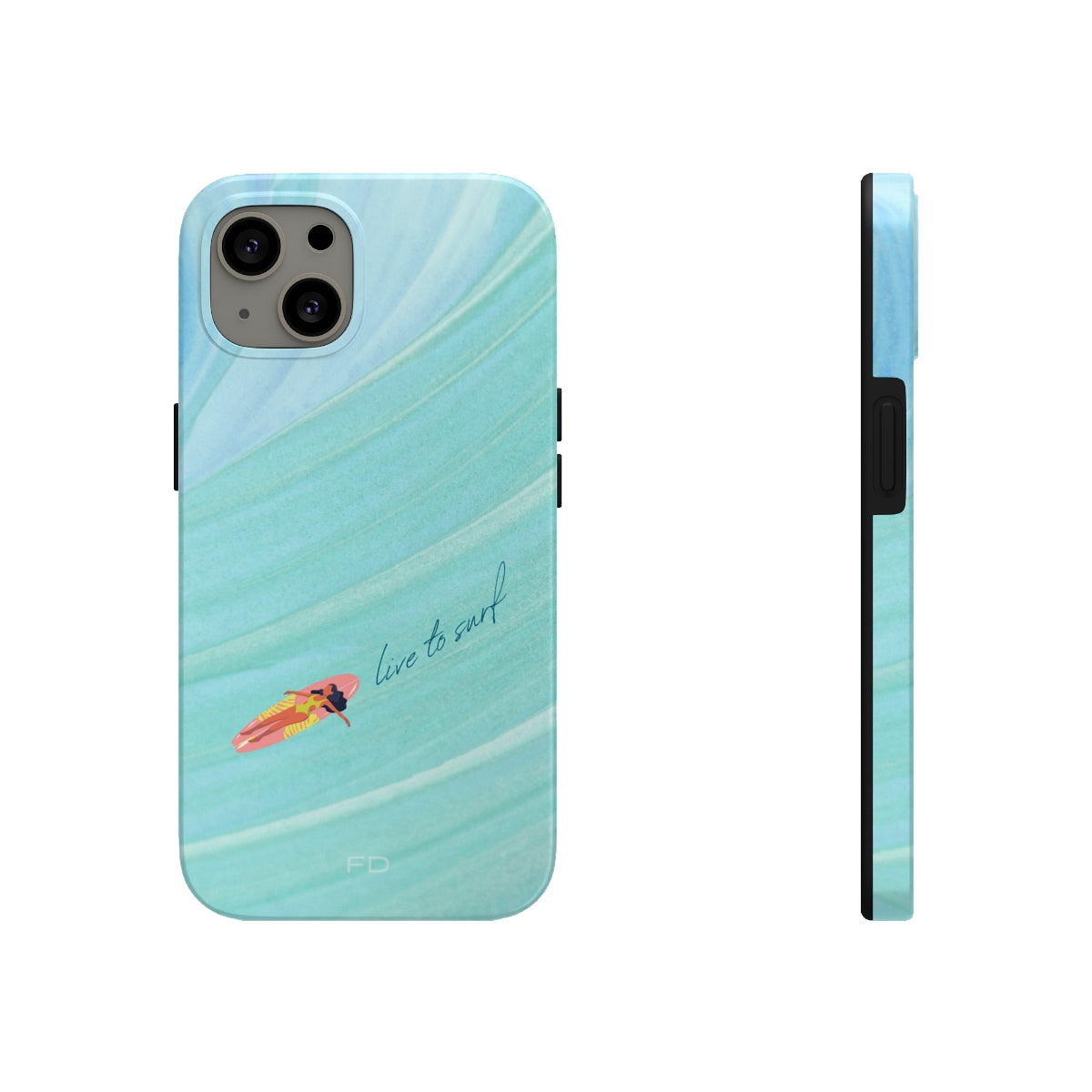 Surf Strong iPhone Case with Wireless Charging