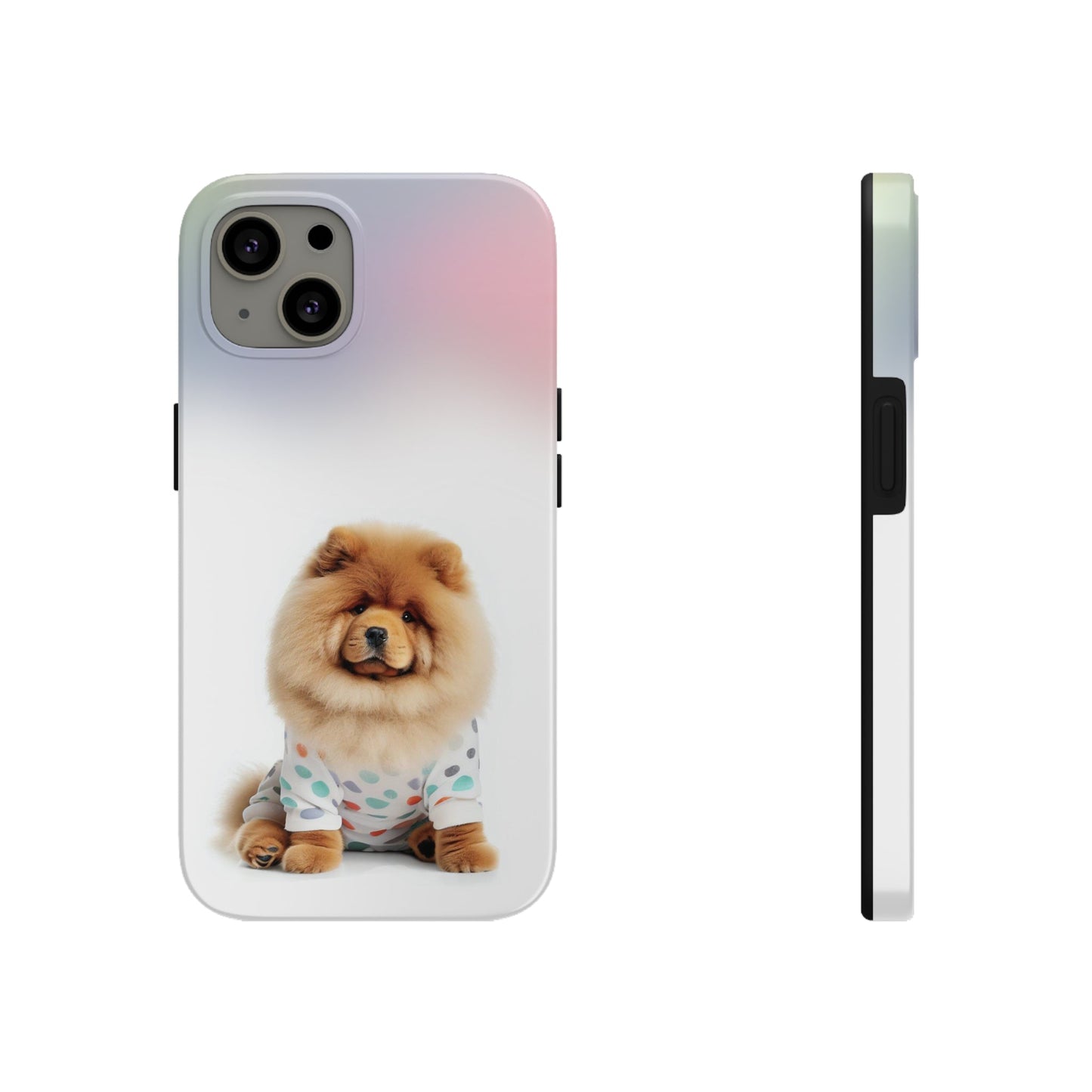 Wireless Charging Fluffy Chow Chow Dog iPhone Case - Retaining the Essence of the Product with a Fresh Twist