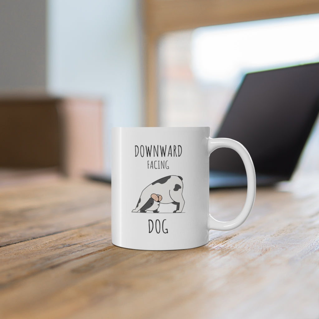 Yoga Pose Mug - Downward Dog