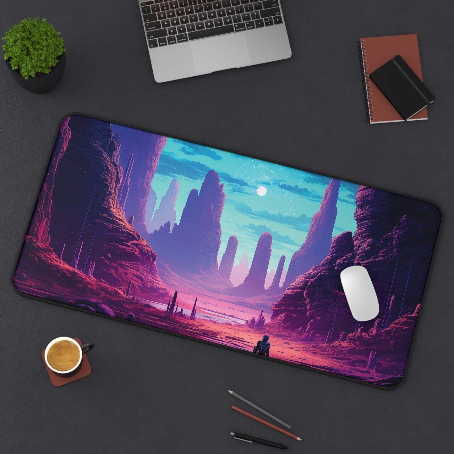 Large Mouse Pad for Gaming on an Extraterrestrial World