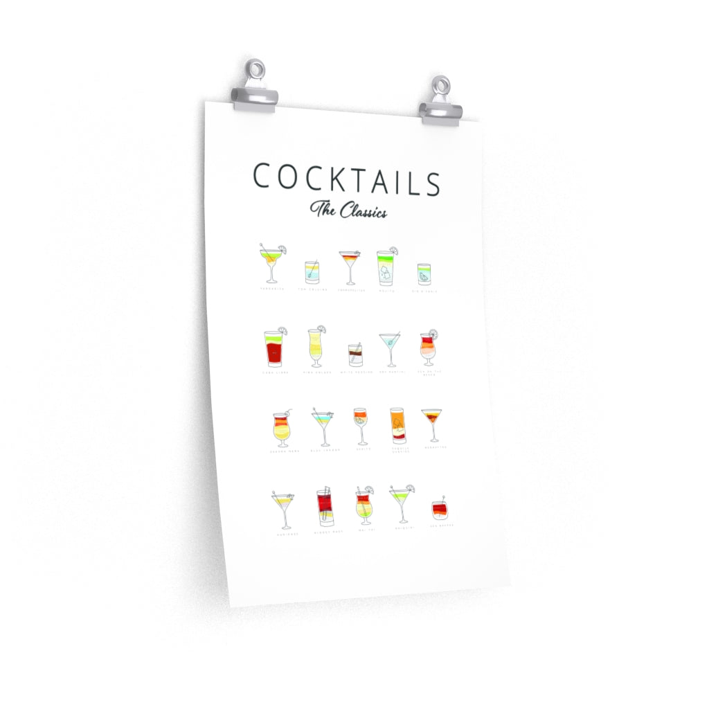 Artistic Beverage Prints for Home Bar Decoration