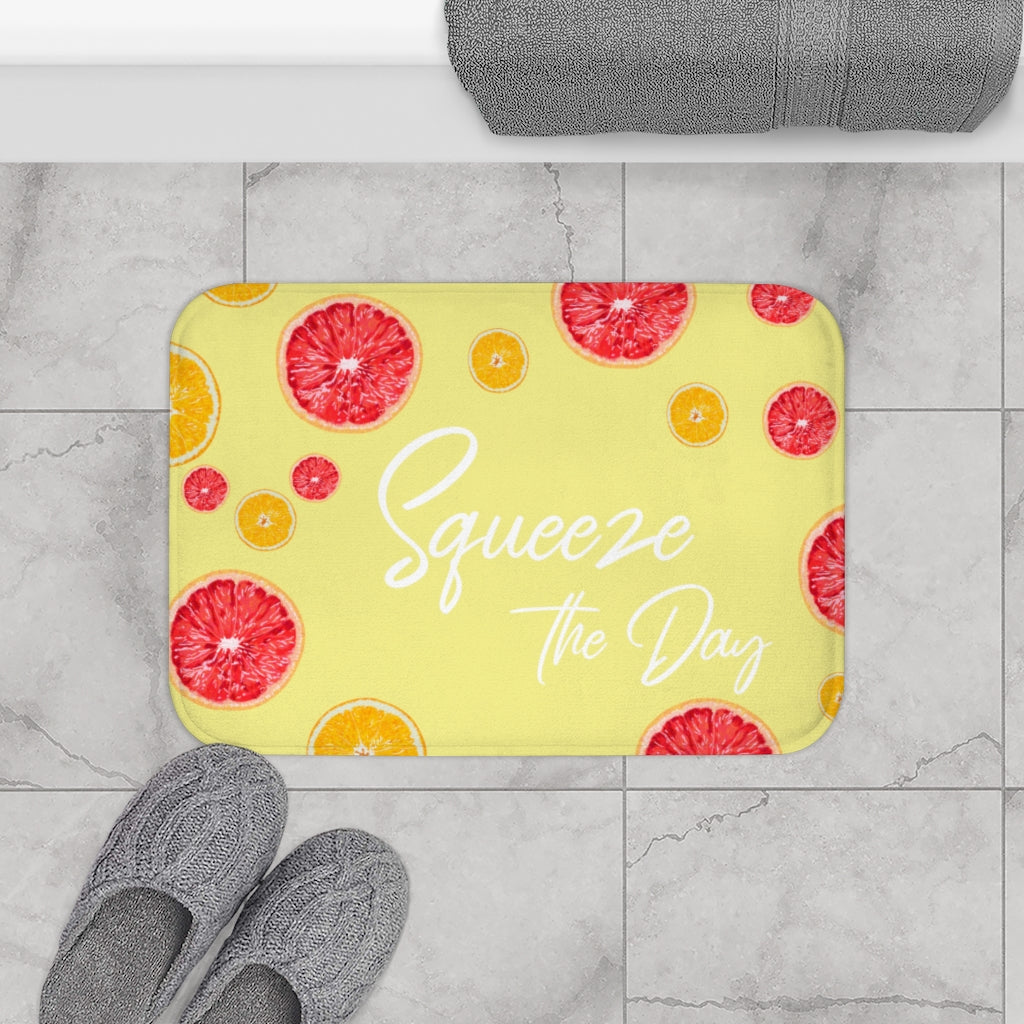 Squeeze the Day Citrus Bath Mat