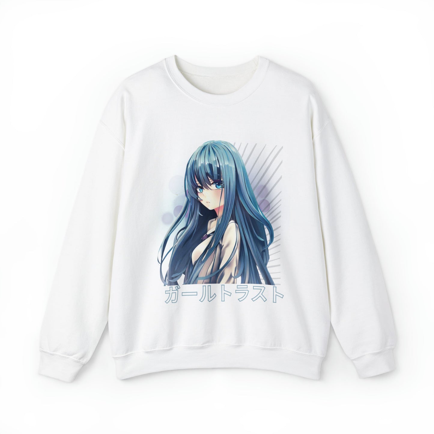Anime Blue Hair Sweater