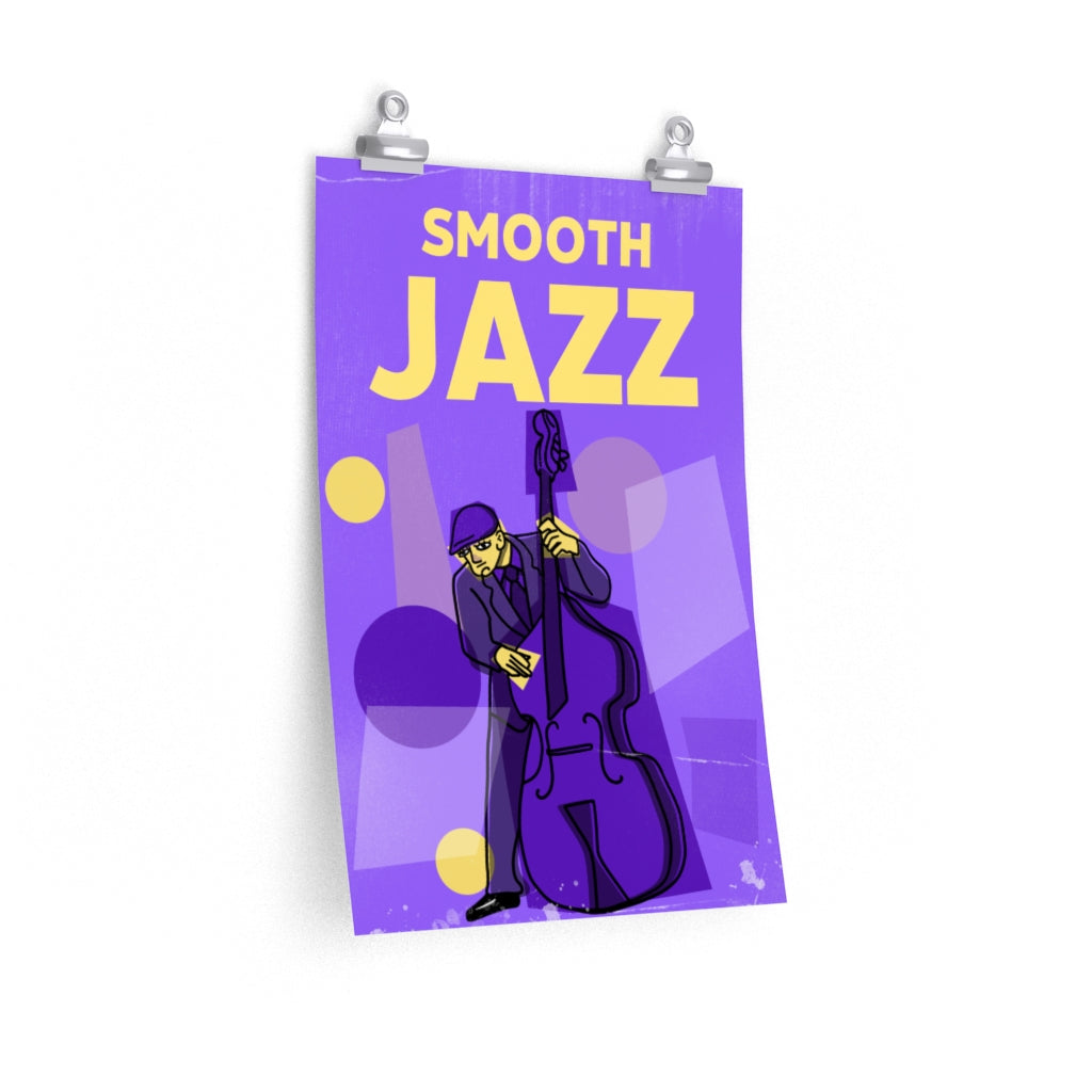 Vintage Jazz Poster - Smooth Jazz Edition