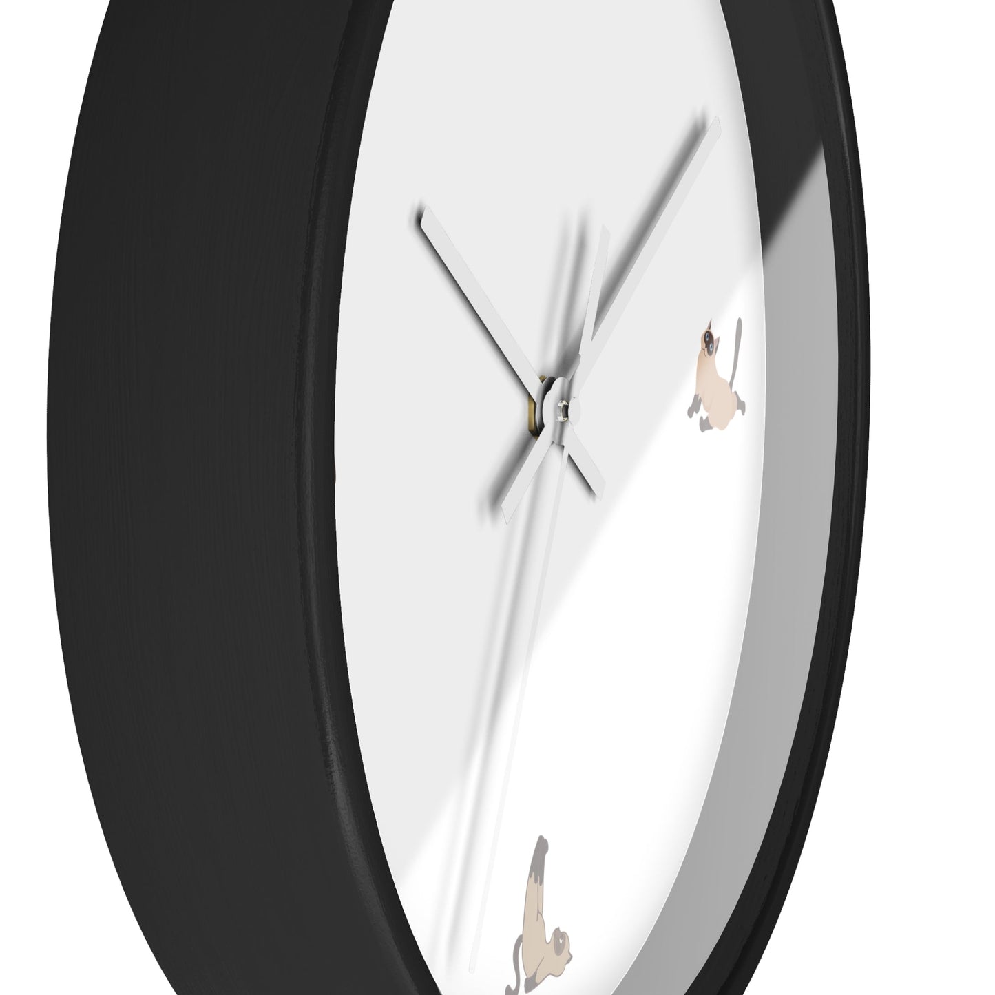 Yoga Cat Wall Clock