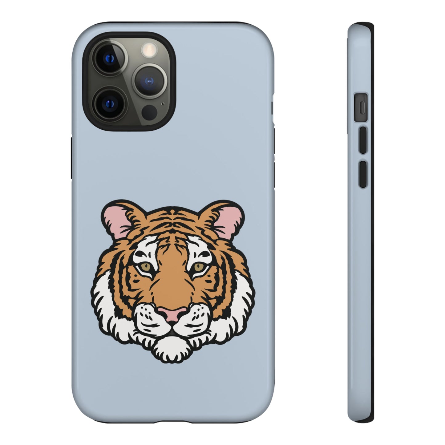 Tough iPhone Case with a Striking Tiger Logo