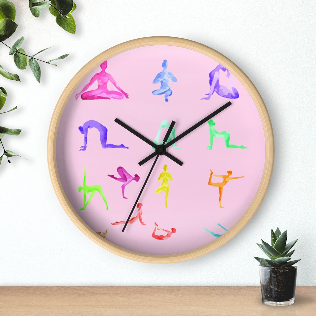 Wall Clock: Yoga Haven