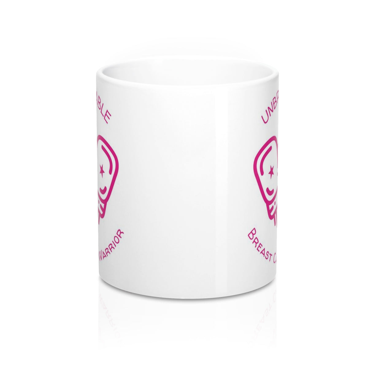 Unyielding Mug for Survivors of Breast Cancer, 11oz