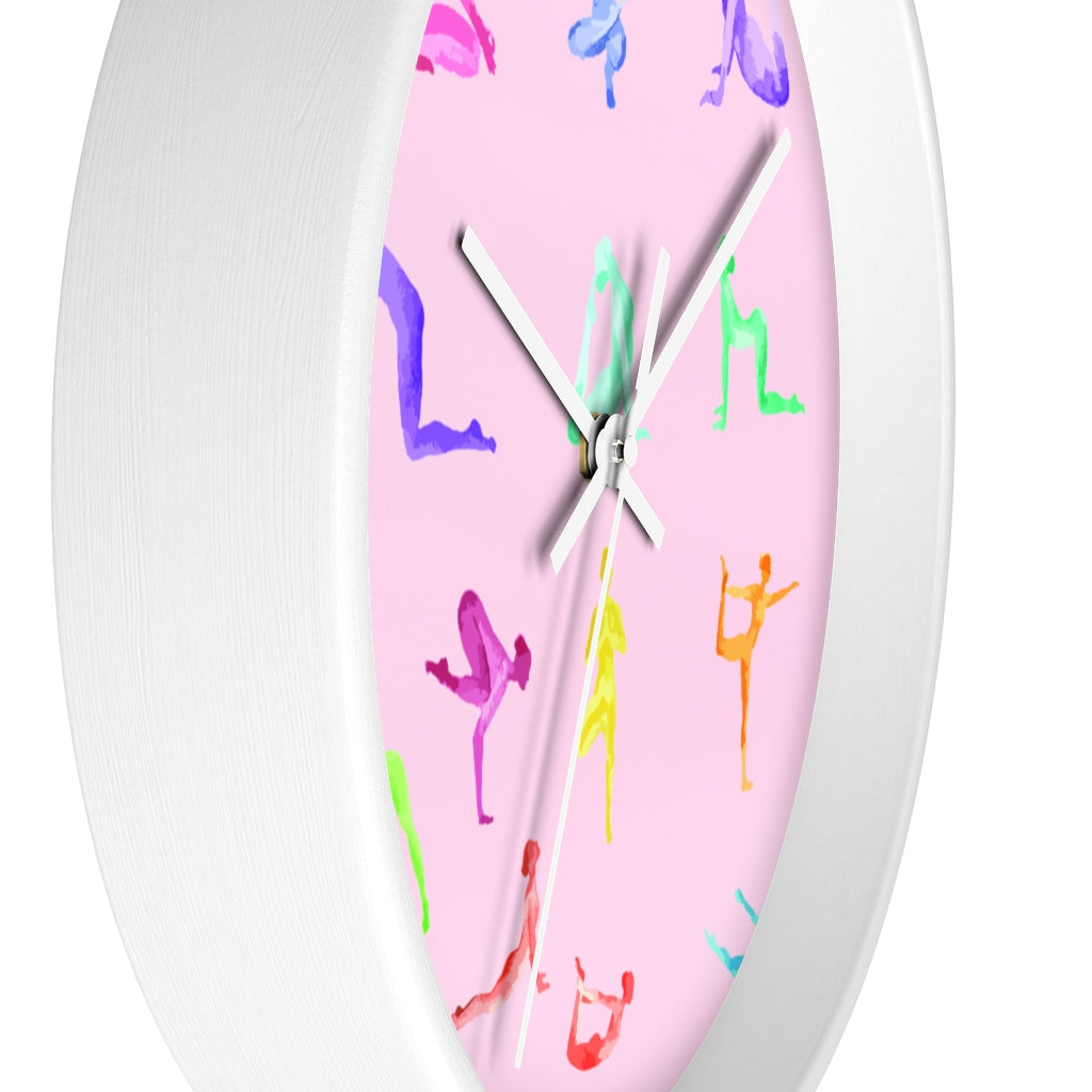 Wall Clock: Yoga Haven