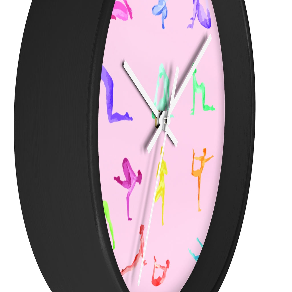 Wall Clock: Yoga Haven
