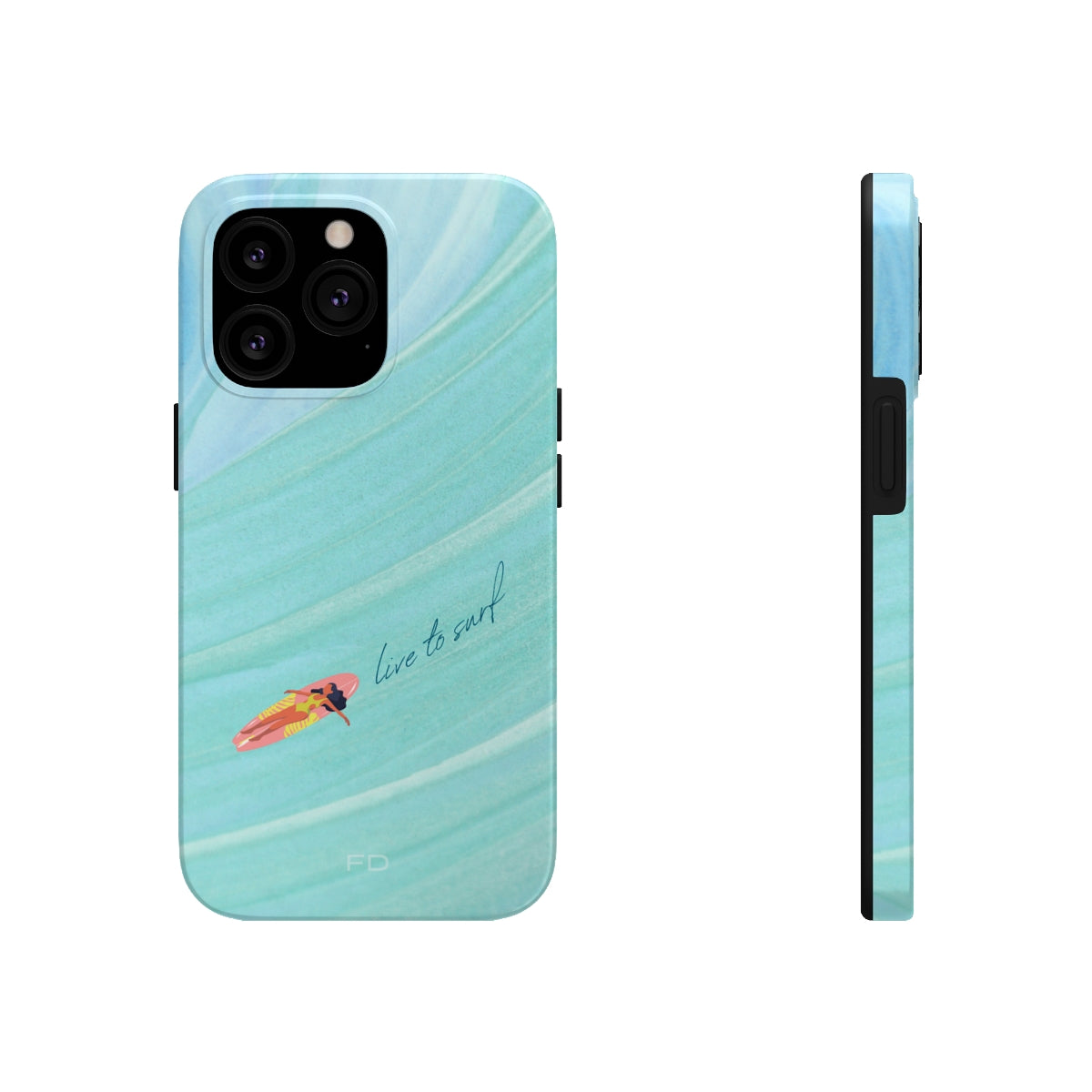 Surf Strong iPhone Case with Wireless Charging
