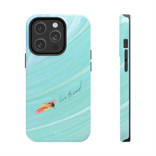 Surf Strong iPhone Case with Wireless Charging