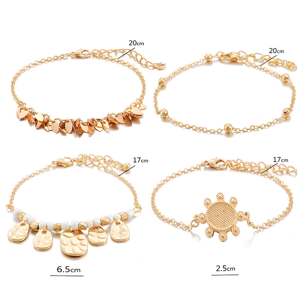 Stackable Bracelet Set - Liala Collection (4 Pieces)