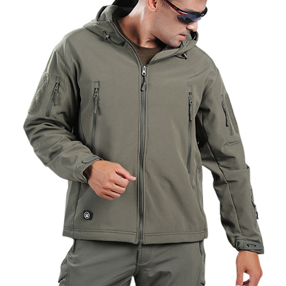 Wind and Waterproof Military-Inspired Men's Jacket