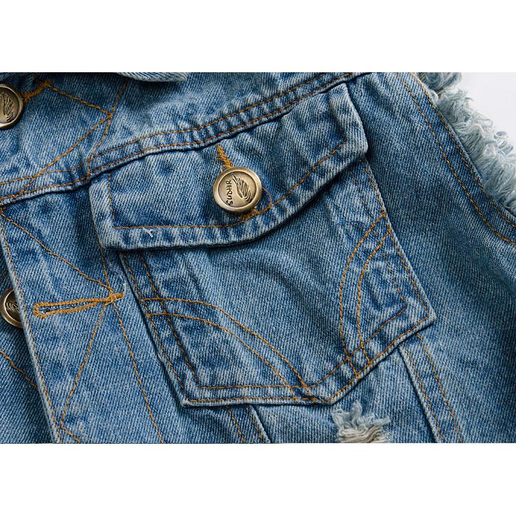 Street Style Denim Vest for Men