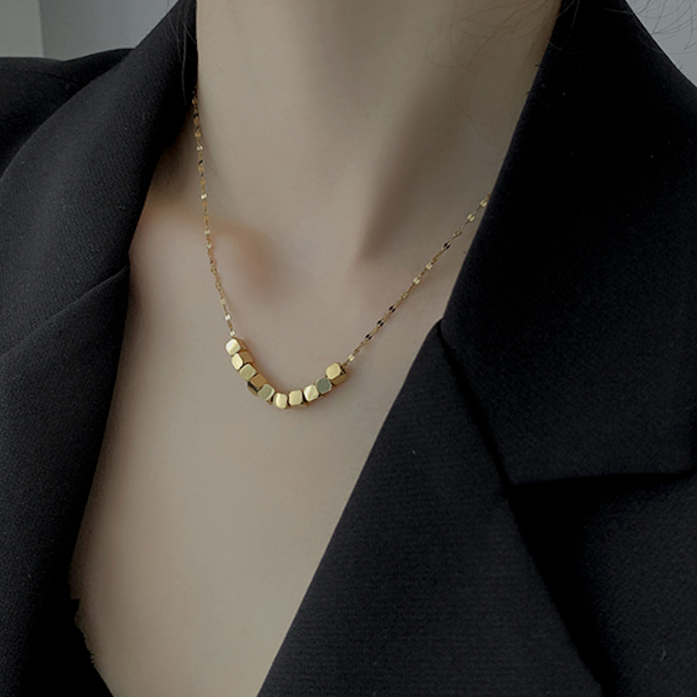 Cubed Necklace for Women