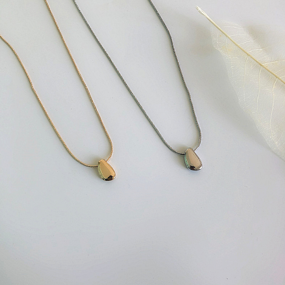 Bean Pendant Necklace for Women