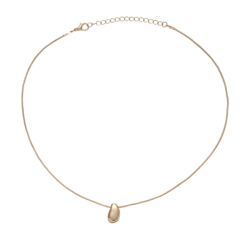 Bean Pendant Necklace for Women