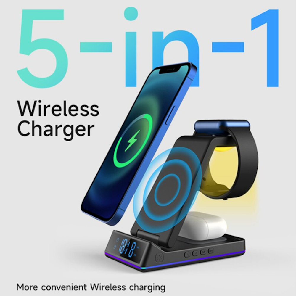 5-in-1 Wireless Charging Station: Harness the Power of the Dragon