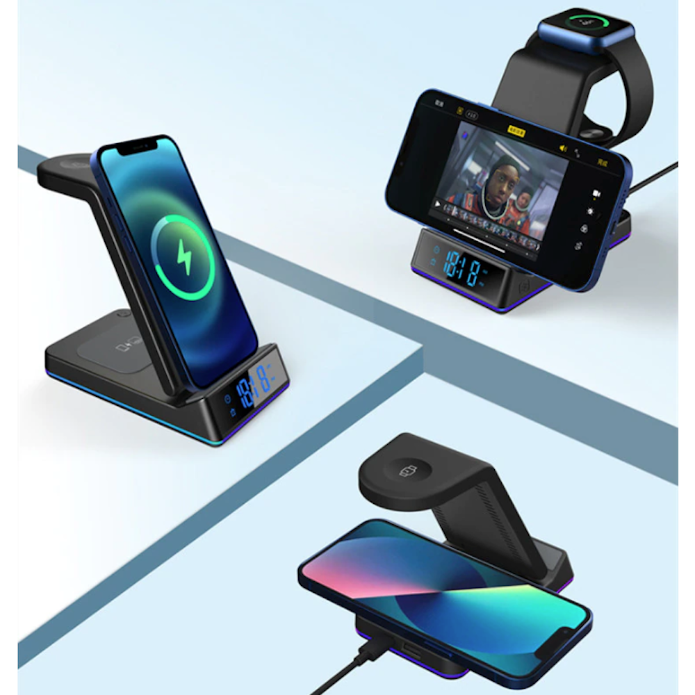5-in-1 Wireless Charging Station: Harness the Power of the Dragon